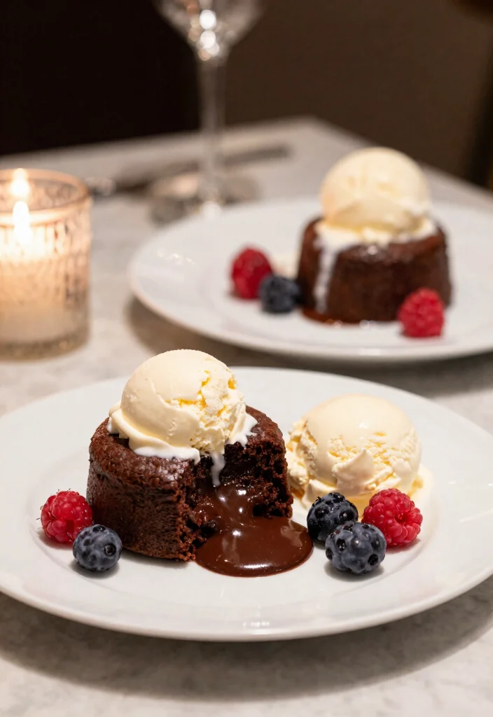 14 Gluten Free Dinner Recipes for Two: Date Night Ideas - 14. Chocolate Lava Cake 1