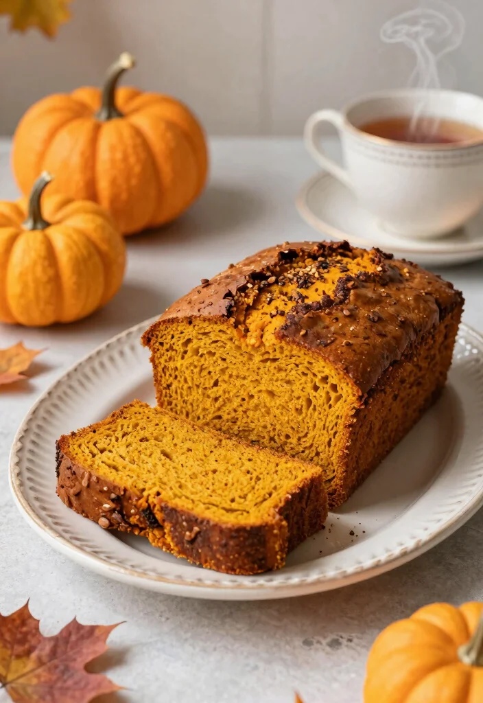 15 Gluten Free Bread Machine Recipes for No-Fail Homemade Bread - 9. Pumpkin Spice Gluten Free Bread 1