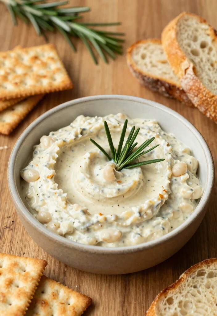 15 Gluten Free Dairy Free Dip Recipes Perfect for Parties - 3. Creamy White Bean and Garlic Dip 1