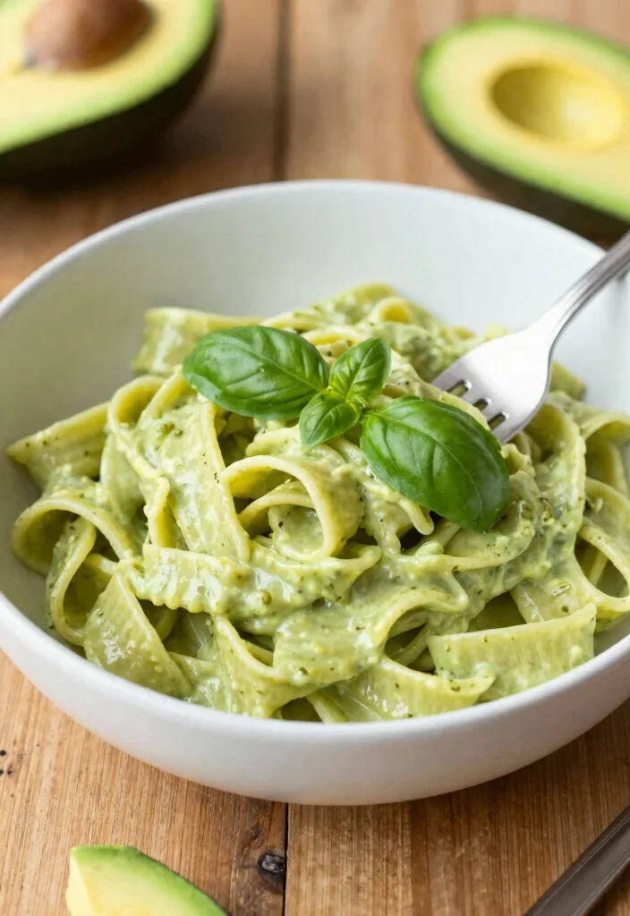15 Gluten Free Dairy Free Nut Free Recipes (Allergen-Friendly) - 1. Creamy Avocado Pasta 1
