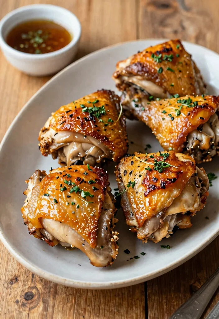 15 Gluten Free Dairy Free Nut Free Recipes (Allergen-Friendly) - 10. Herb Roasted Chicken Thighs 1