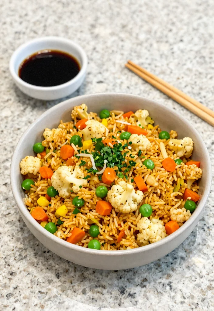 15 Gluten Free Dairy Free Nut Free Recipes (Allergen-Friendly) - 4. Cauliflower Fried Rice 1
