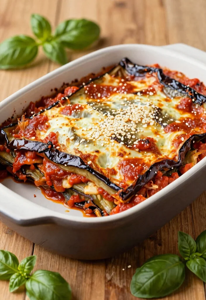 15 Gluten Free Dairy Free Nut Free Recipes (Allergen-Friendly) - 9. Baked Eggplant Parmesan 1