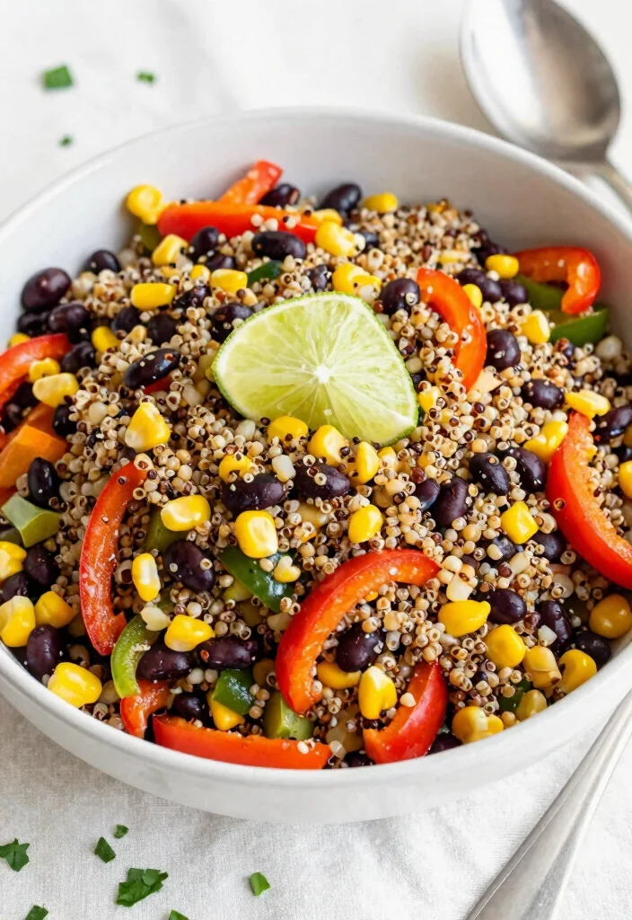 15 Gluten Free Dairy Free Potluck Recipes Easy to Share - 8. Quinoa & Vegetable Salad 1