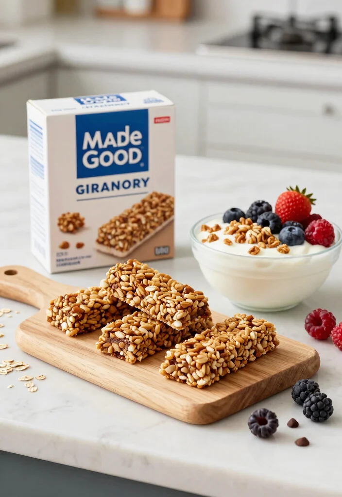 15 Gluten Free Snacks Store Bought: Healthy & Convenient Options - 5. MadeGood Granola Bars 1