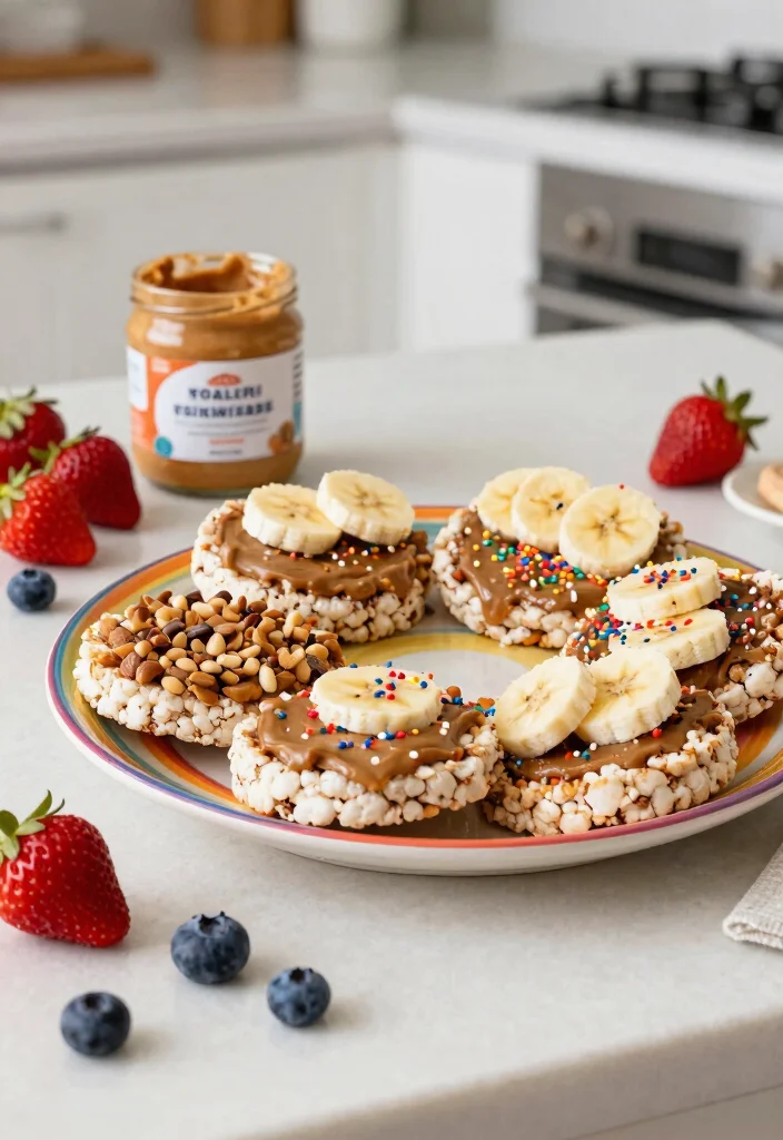 15 Gluten Free Snacks Store Bought: Healthy & Convenient Options - 9. Rice Cakes with Nut Spread 1