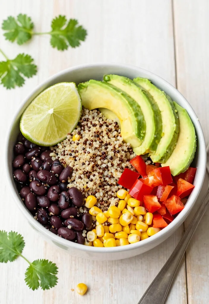 15 High Protein Vegan Gluten Free Recipes with Complete Proteins - 1. Quinoa Power Bowl 1