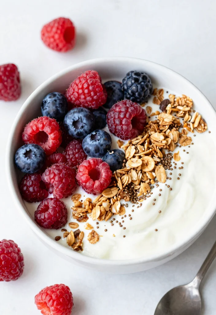 15 High Protein Vegan Gluten Free Recipes with Complete Proteins - 8. Berry Protein Bowl 1