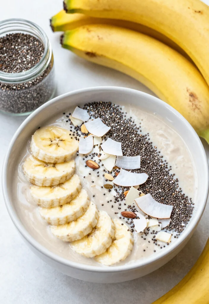 15 High Protein Vegan Gluten Free Recipes with Complete Proteins - 9. Protein-Packed Smoothie Bowl 1