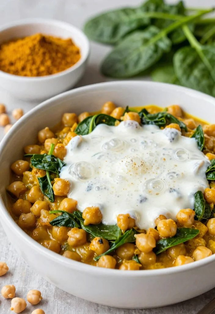 16 Gluten Free Dairy Free Casserole Recipes That Are Easy to Make - 8. Chickpea and Spinach Curry Casserole 1