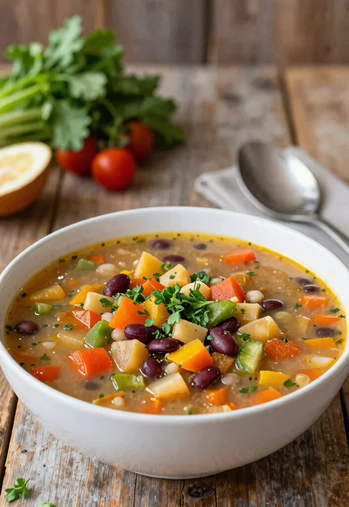 16 Gluten Free Dairy Free Soup Recipes That Are Comforting - 12. Vegetable Minestrone Soup 1