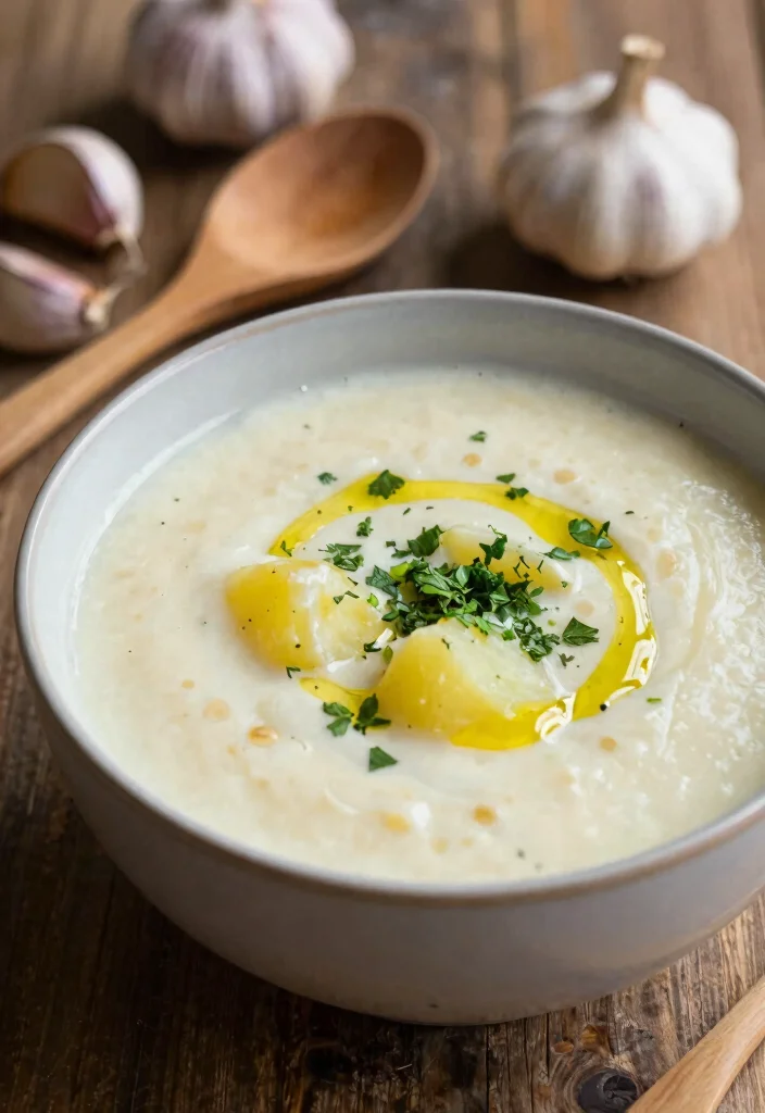 16 Gluten Free Dairy Free Soup Recipes That Are Comforting - 13. Garlic and Herb Potato Soup 1