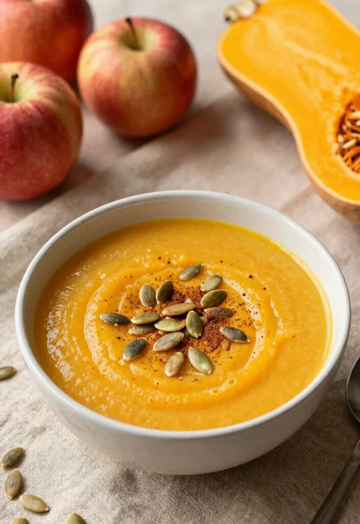 16 Gluten Free Dairy Free Soup Recipes That Are Comforting - 6. Butternut Squash and Apple Soup 1