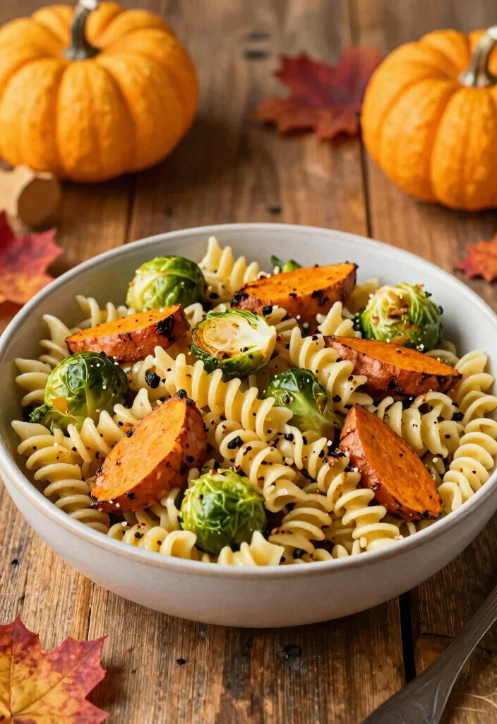 16 Gluten Free Pasta Salad Recipes Perfect for Potlucks - 10. Harvest Veggie Pasta Salad 1