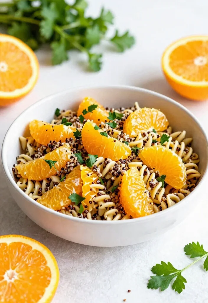 16 Gluten Free Pasta Salad Recipes Perfect for Potlucks - 16. Citrus Quinoa Pasta Salad 1