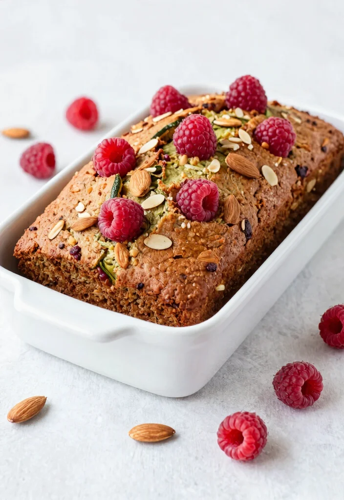 16 Gluten Free Zucchini Bread Recipes That Are Moist & Easy - 12. Raspberry Almond Gluten-Free Zucchini Bread 1