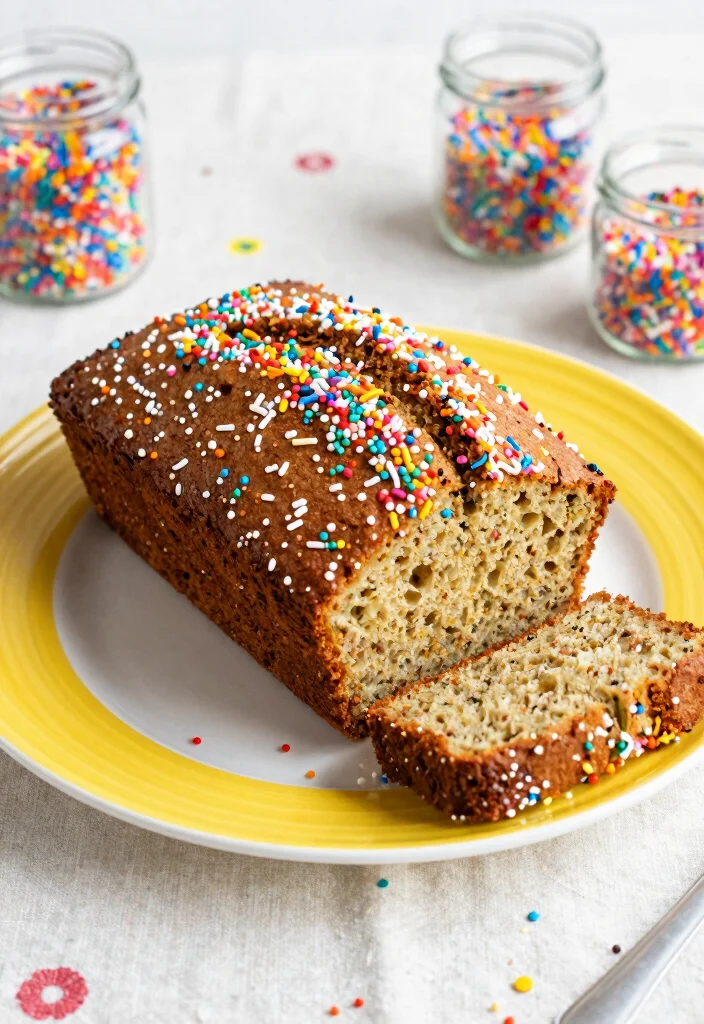 16 Gluten Free Zucchini Bread Recipes That Are Moist & Easy - 16. Funfetti Gluten-Free Zucchini Bread 1