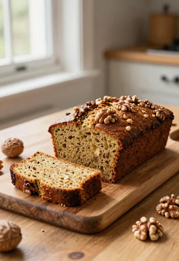 16 Gluten Free Zucchini Bread Recipes That Are Moist & Easy - 6. Walnut and Cinnamon Gluten-Free Zucchini Bread 1