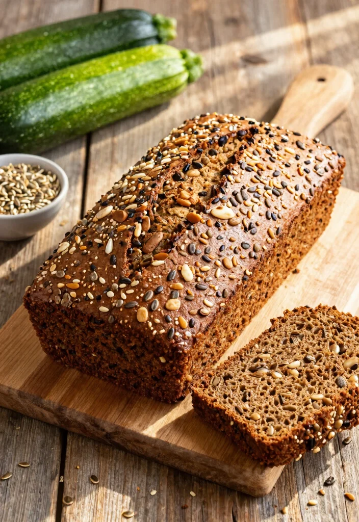 16 Gluten Free Zucchini Bread Recipes That Are Moist & Easy - 9. Nut and Seed Loaded Gluten-Free Zucchini Bread 1