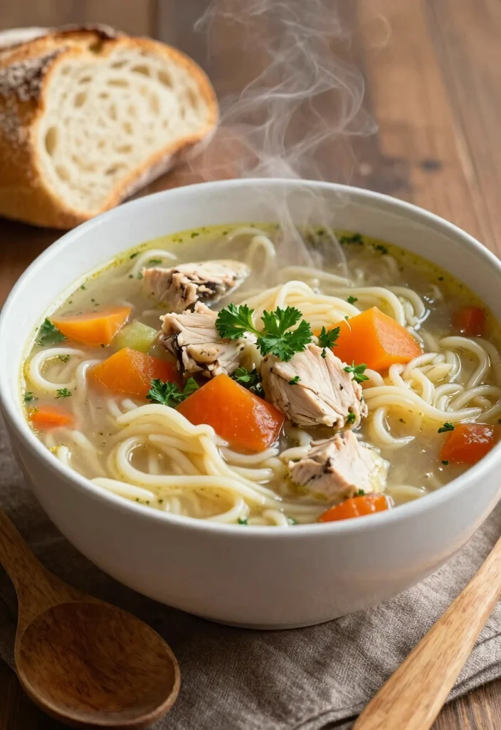 16 King Arthur Gluten Free Flour Recipes for Premium Quality Baking - 16. Comforting Gluten-Free Chicken Noodle Soup 1