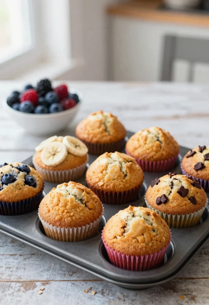 16 King Arthur Gluten Free Flour Recipes for Premium Quality Baking - 4. Light and Airy Gluten-Free Muffins 1