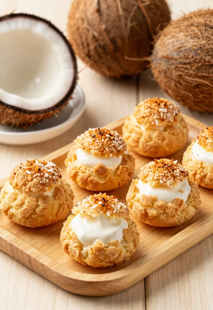 16 Schar Gluten Free Puff Pastry Recipes: Versatile & Delicious - 12. Coconut Cream Puffs 1