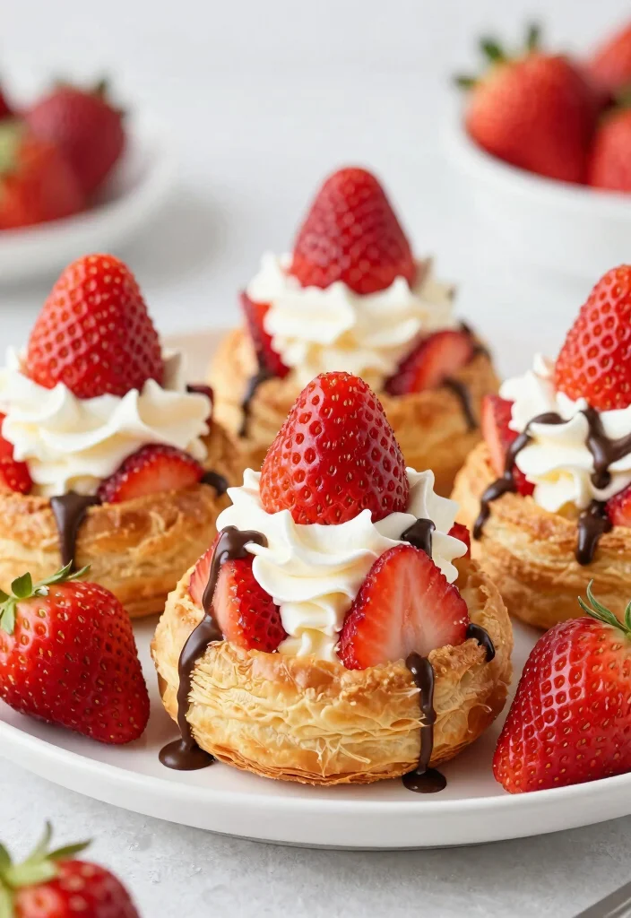 16 Schar Gluten Free Puff Pastry Recipes: Versatile & Delicious - 13. Strawberry Shortcake Puffs 1