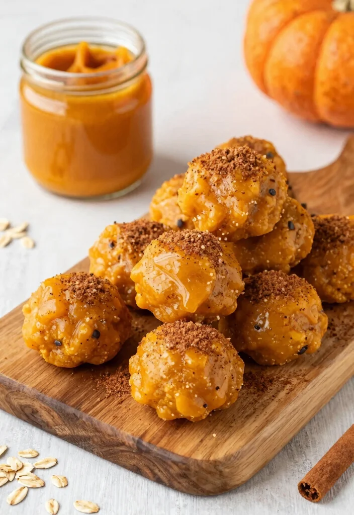 17 Gluten Free Lactose Free Recipes for Desserts (So Delicious) - 15. Pumpkin Spice Energy Bites 1