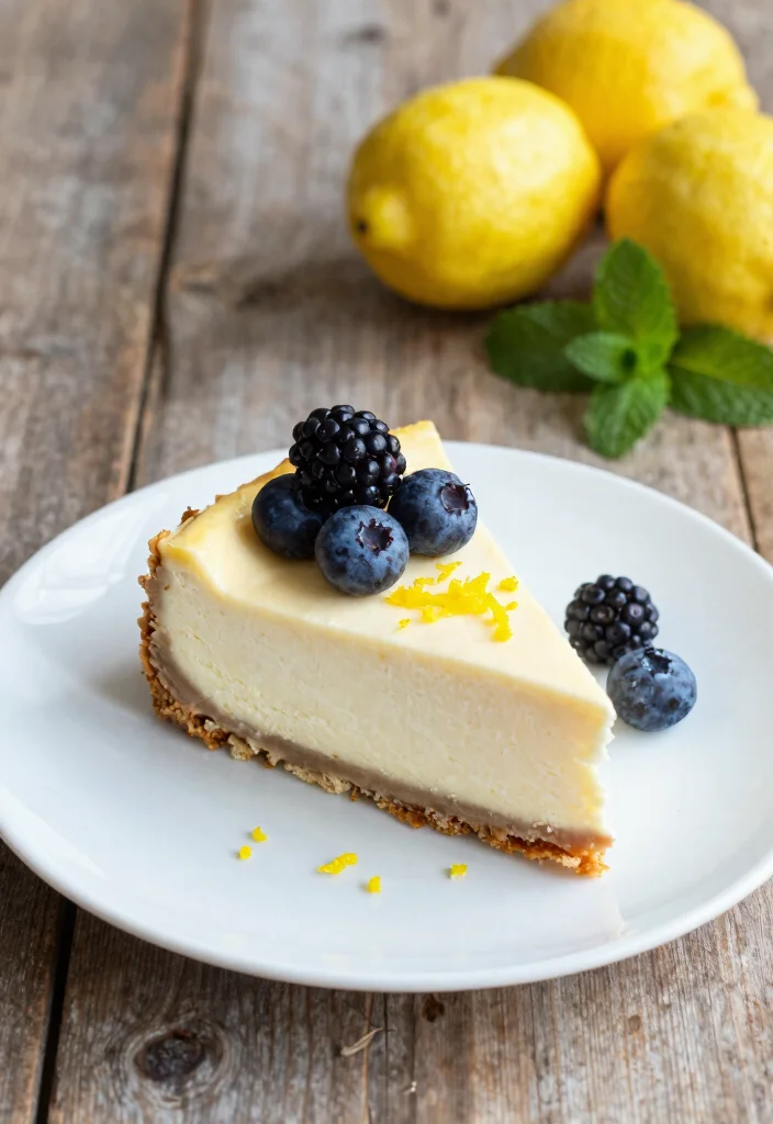 17 Gluten Free Lactose Free Recipes for Desserts (So Delicious) - 7. Lemon Cashew Cheesecake 1