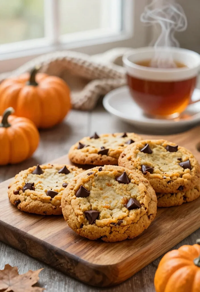 17 Gluten Free Pumpkin Recipes: Seasonal Favorites Everyone Loves - 4. Pumpkin Chocolate Chip Cookies 1