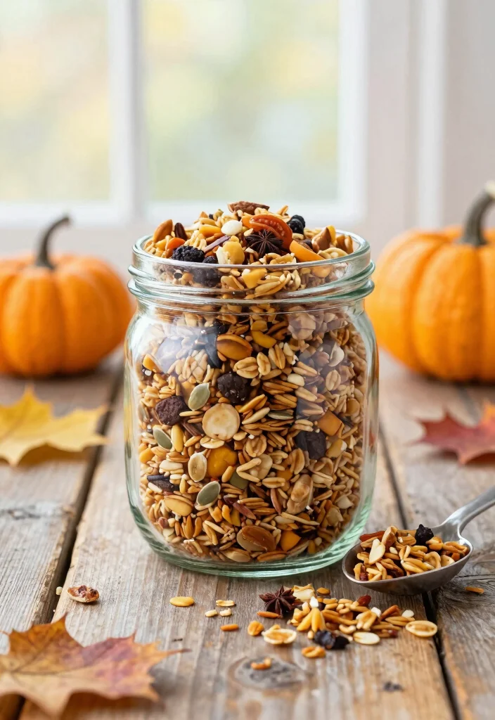 17 Gluten Free Pumpkin Recipes: Seasonal Favorites Everyone Loves - 7. Pumpkin Granola 1