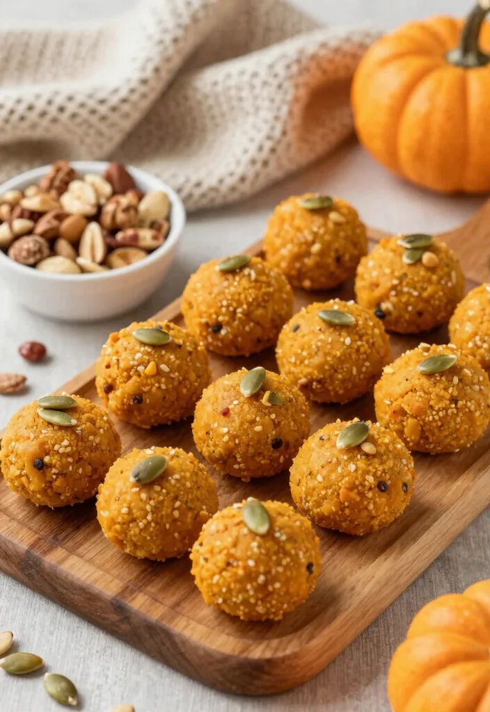 17 Gluten Free Pumpkin Recipes: Seasonal Favorites Everyone Loves - 8. Pumpkin Energy Bites 1