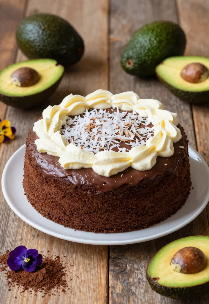 17 Gluten Free Sugar Free Cake Recipes: Healthy Treats Everyone Enjoys - 1. Decadent Chocolate Avocado Cake 1