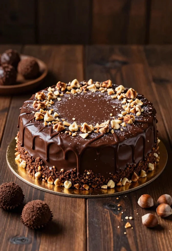 17 Gluten Free Sugar Free Cake Recipes: Healthy Treats Everyone Enjoys - 17. Chocolate Hazelnut Cake 1
