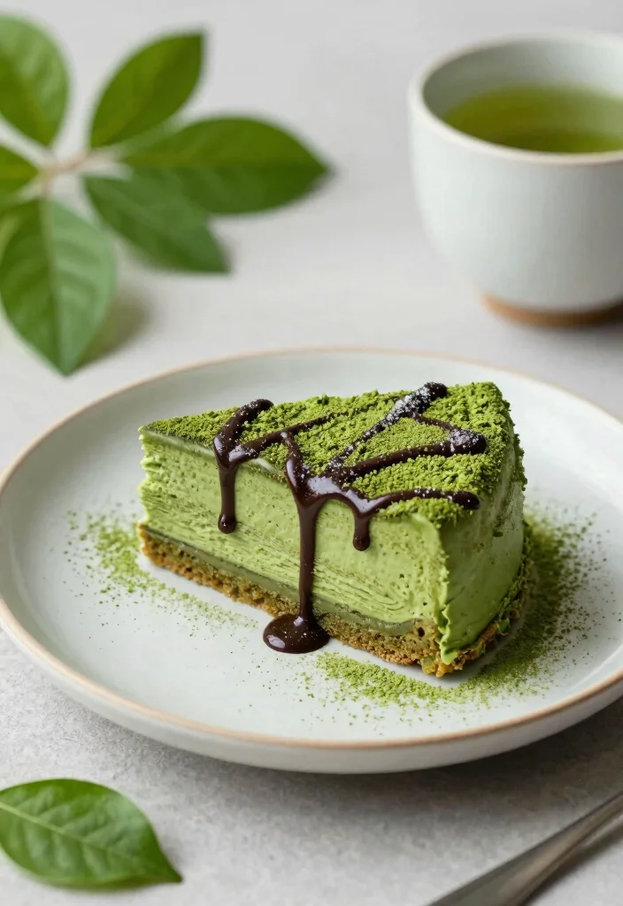 17 Gluten Free Sugar Free Cake Recipes: Healthy Treats Everyone Enjoys - 5. Matcha Green Tea Cake 1