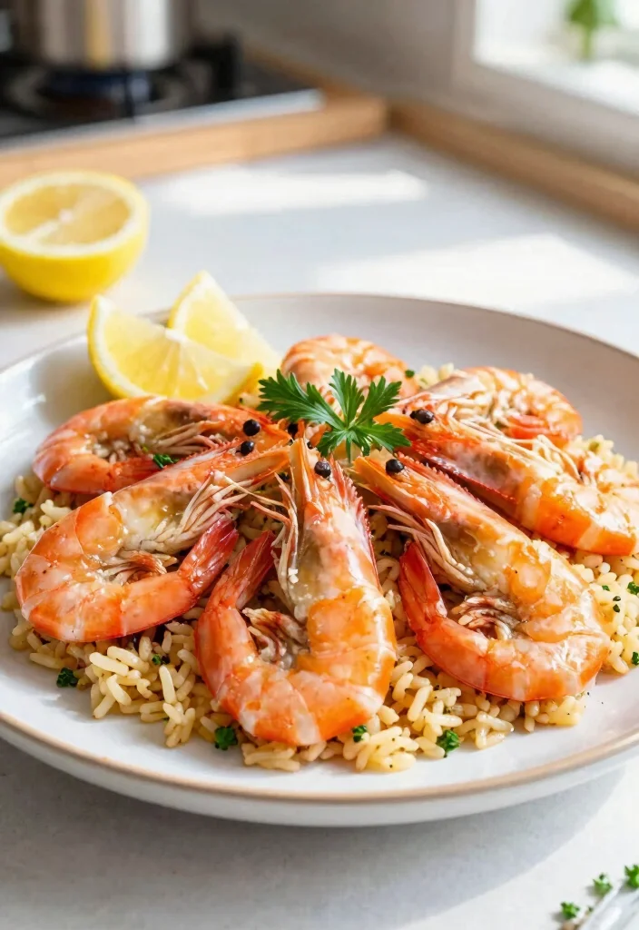 17 Gluten and Dairy Free Instant Pot Recipes for Quick Meals - 16. Instant Pot Garlic Lemon Shrimp 1