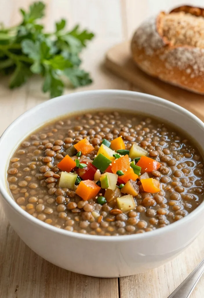 17 Gluten and Dairy Free Instant Pot Recipes for Quick Meals - 6. Instant Pot Lentil Soup 1