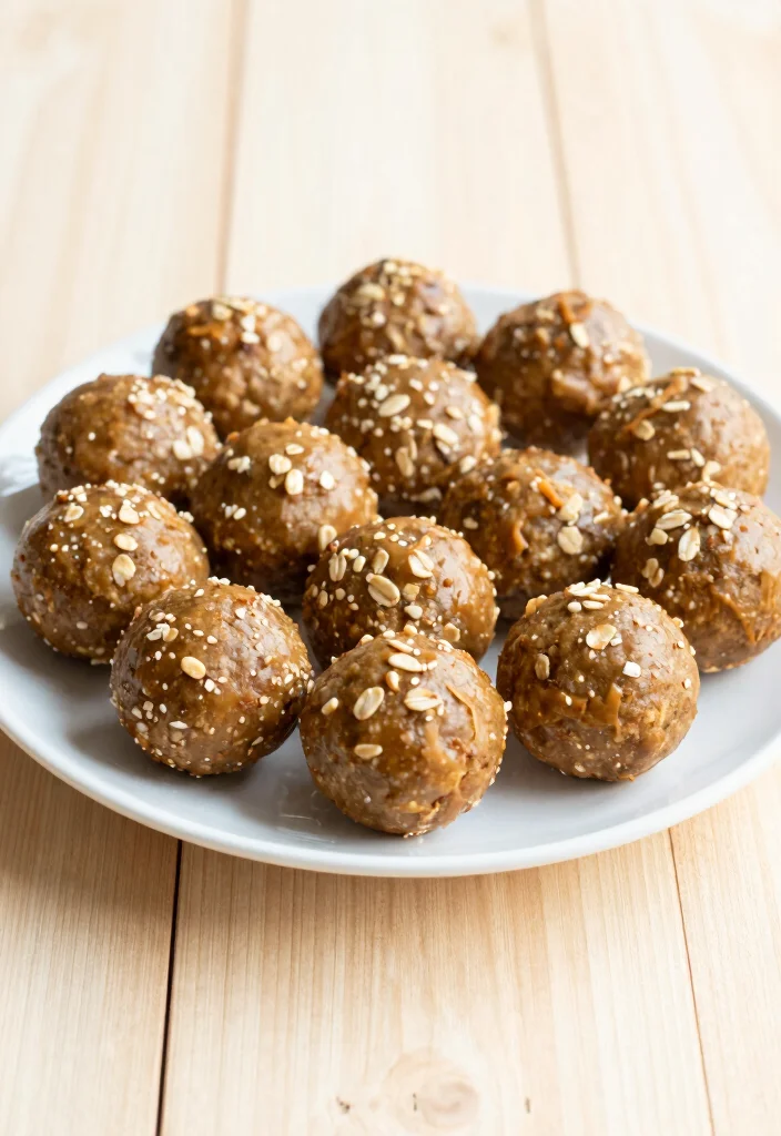 17 High Protein Gluten Free Meals for Muscle-Building - 16. Peanut Butter Protein Balls 1