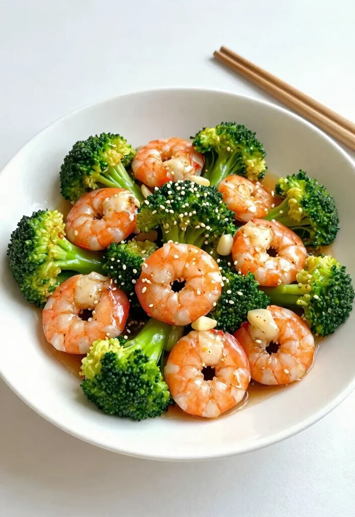 17 High Protein Gluten Free Meals for Muscle-Building - 8. Shrimp Stir-Fry with Broccoli 1