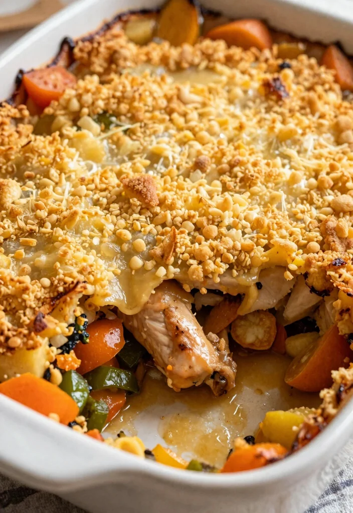 18 Best Gluten Free Chicken Casserole Recipes That Are Easy & Comforting - 11. Chicken Pot Pie Casserole 1