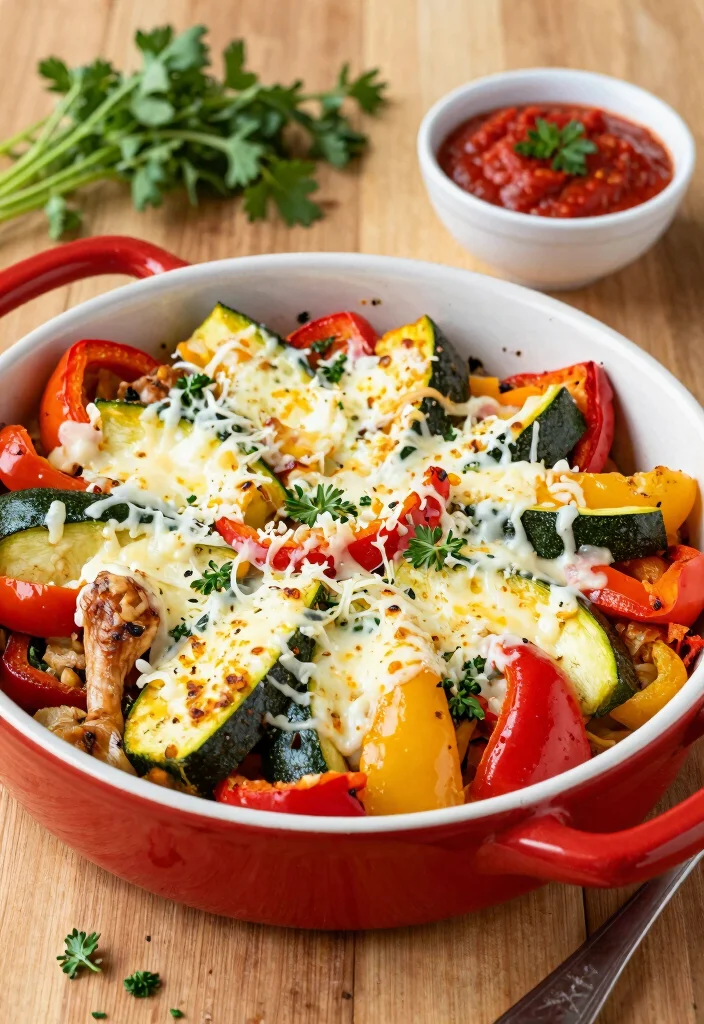 18 Best Gluten Free Chicken Casserole Recipes That Are Easy & Comforting - 8. Italian Chicken and Vegetable Casserole 1