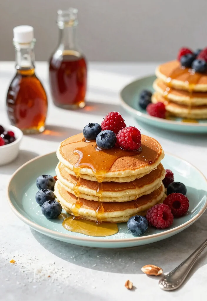 18 Gluten Free Casein Free Recipes Kids Love (Nutritious) - 10. Coconut Flour Pancakes 1