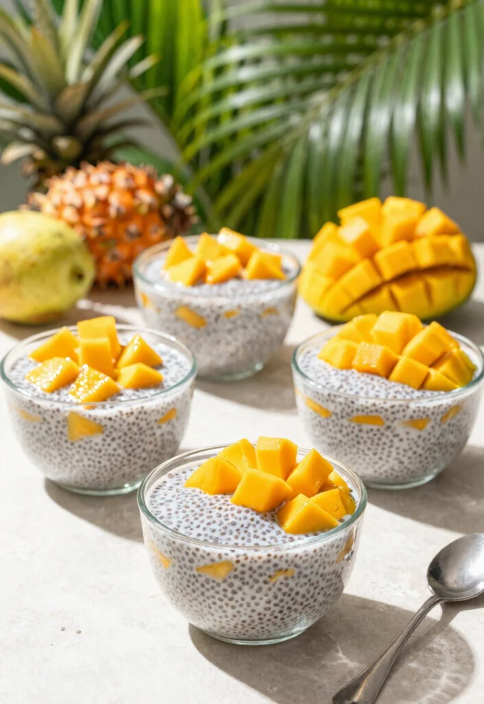18 Gluten Free Casein Free Recipes Kids Love (Nutritious) - 16. Mango Chia Pudding 1