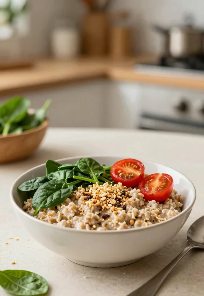 18 Gluten Free Casein Free Recipes Kids Love (Nutritious) - 17. Savory Oatmeal with Veggies 1