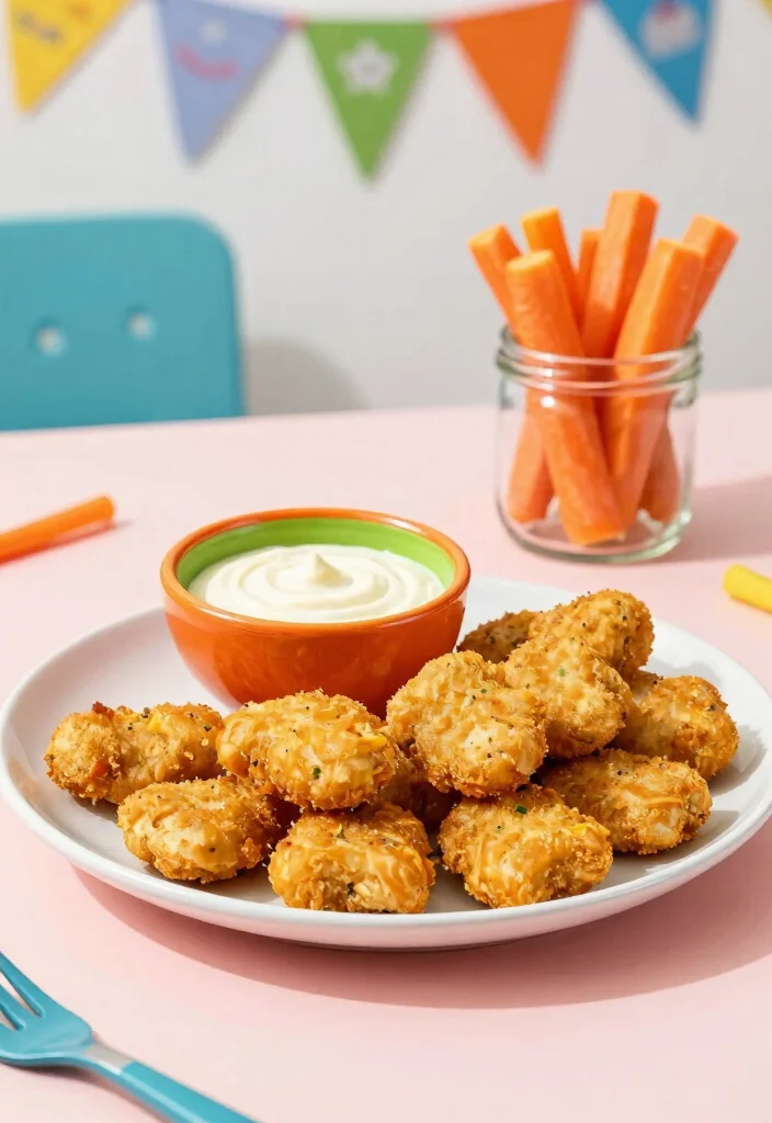 18 Gluten Free Casein Free Recipes Kids Love (Nutritious) - 5. Veggie-Packed Chicken Nuggets 1