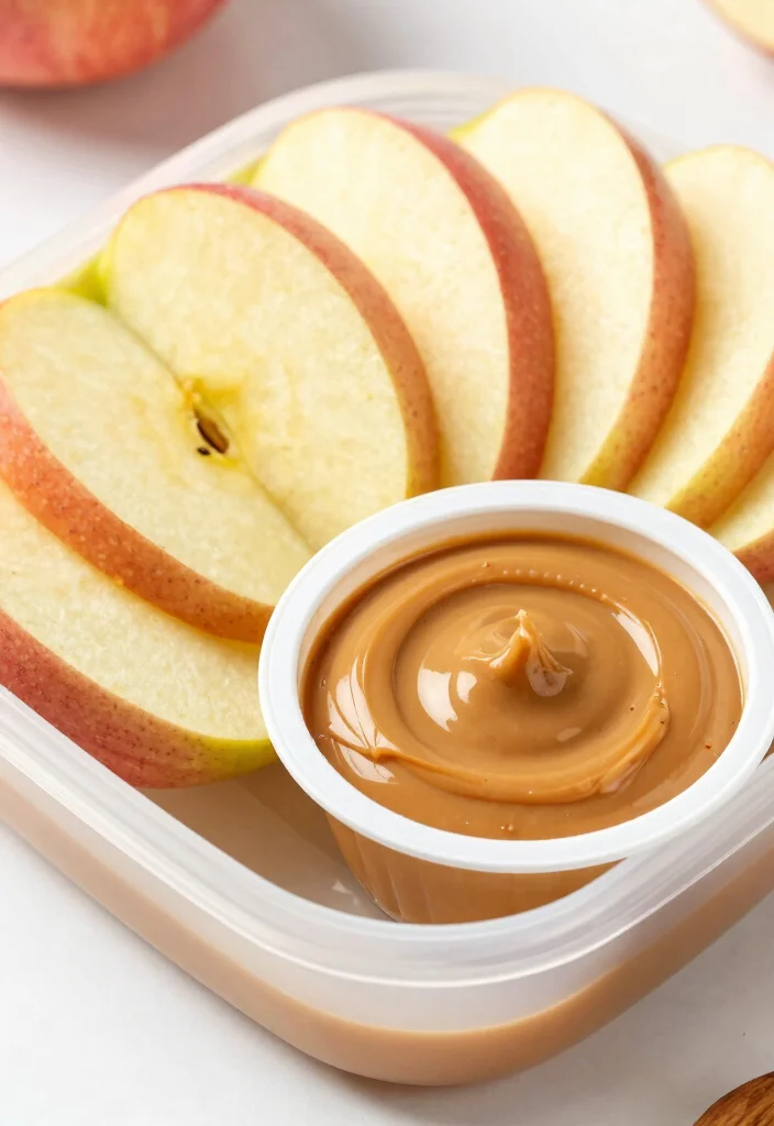 18 Gluten Free Dairy Free Lunch Recipes You Can Take On the Go - 7. Apple & Almond Butter Snack Packs 1