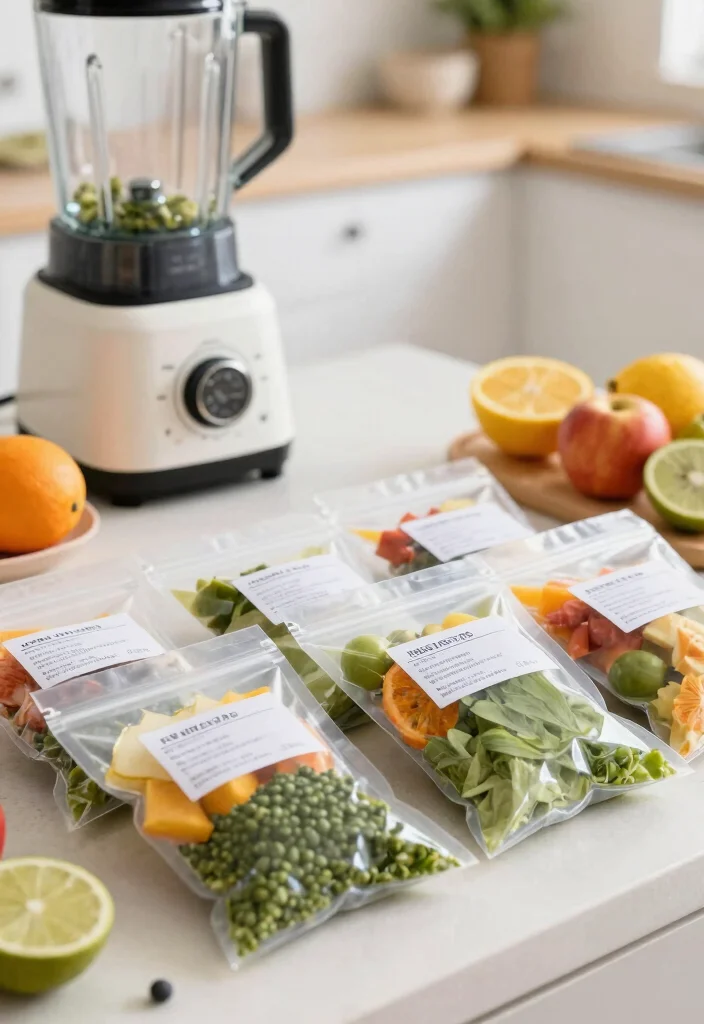 18 Gluten and Dairy Free Breakfast Recipes You Can Make Ahead - 18. Breakfast Smoothie Packs 1