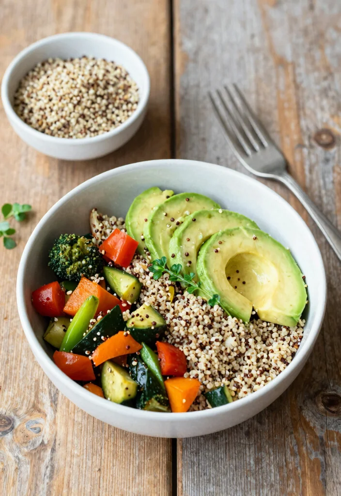 18 Gluten and Dairy Free Breakfast Recipes You Can Make Ahead - 4. Savory Quinoa Breakfast Bowl 1