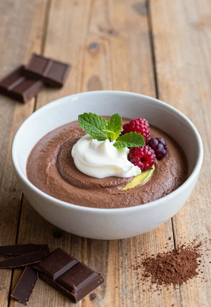 18 Gluten and Dairy Free Recipes for Desserts (Easy & Delicious) - 1. Chocolate Avocado Mousse 1