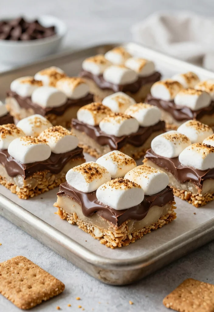 18 Gluten and Dairy Free Recipes for Desserts (Easy & Delicious) - 14. S'mores Bars 1